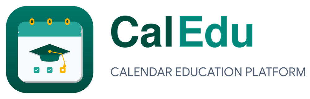CalEdu - Calendar Education Platform